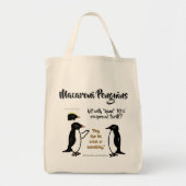 Help Macaroni Pinguïns door RoseSchrijft Canvas ta Tote Bag (Voorkant)