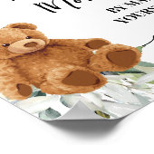 Help mam jezelf te richten tot Beer Shower Poster (Hoek)