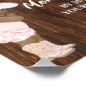 Help mam om jezelf aan te spreken als cowgirl poster (Hoek)