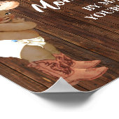 Help mam om jezelf aan te spreken op een cowboydou poster (Hoek)