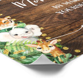 Help mam om jezelf geadresseerde safari douche te poster (Hoek)