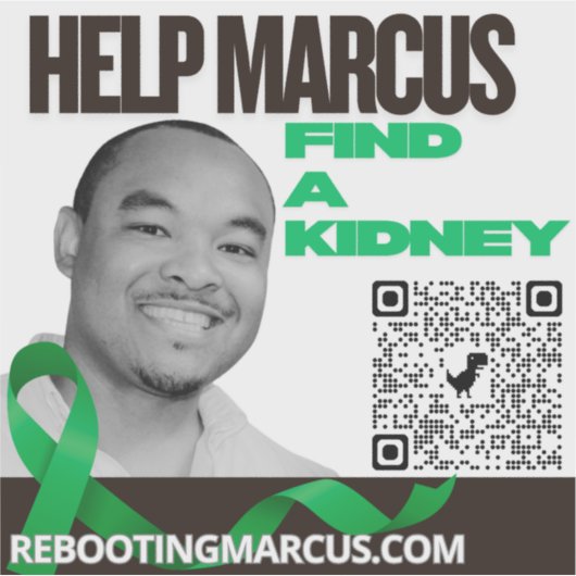 Help Marcus Auto Sticker (Voorkant)