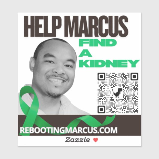 Help Marcus Car Sticker (Vel)