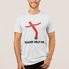 Help Me Alsjeblieft Tri-Blend Shirt