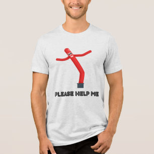 Help Me Alsjeblieft Tri-Blend Shirt