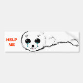 HELP ME BUMPERSTICKER (Voorkant)