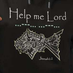 Help me Heer Jonah en de walvis of vis T-shirt