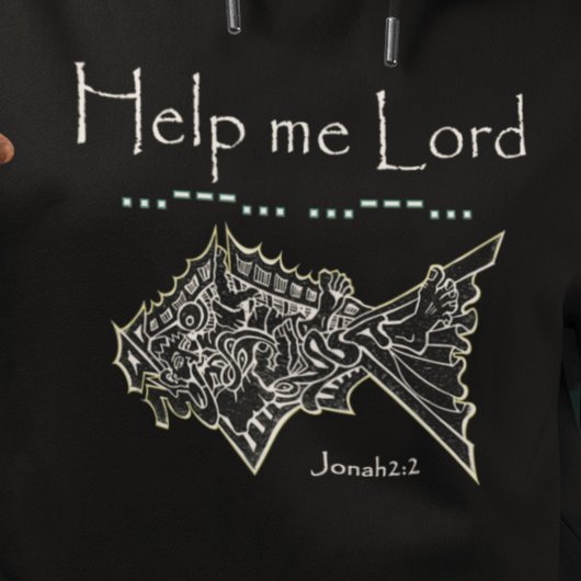 Help me Heer Jonah en de walvis of vis T-shirt
