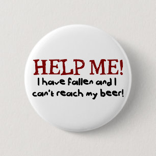 Help me! Ik ben gevallen Ronde Button 5,7 Cm