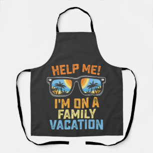 Help Me, Ik Ben Op Een Familie Vakantie Schort