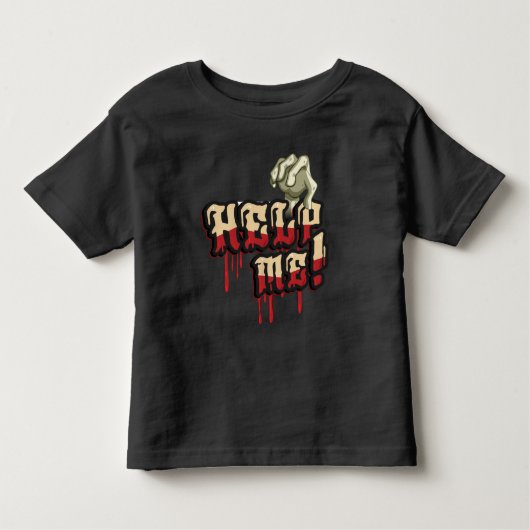 Help me met Zombie Hand Kinder Shirts (Voorkant)