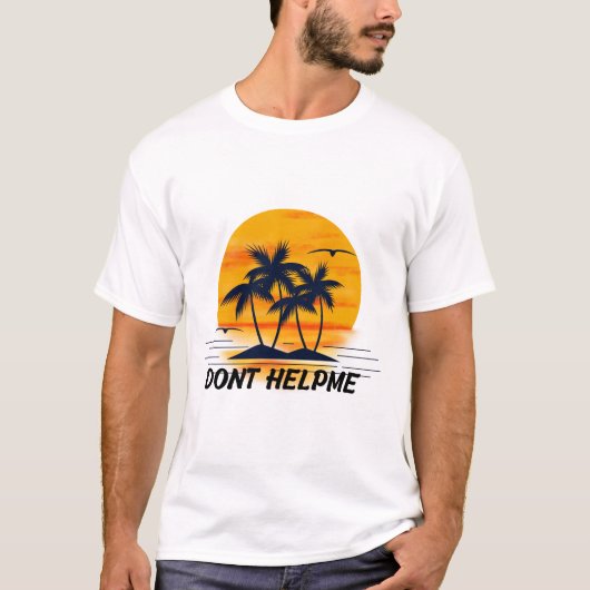 HELP ME NIET T-SHIRT (Voorkant)