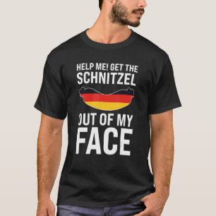 help me om de schnitzel German Festival Beer T-shirt