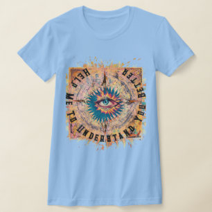 Help me om je beter te begrijpen, mystieke T-shirt