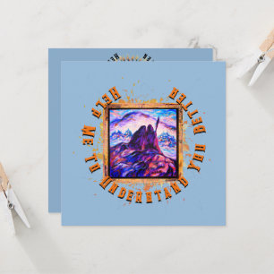 Help me om je beter te begrijpen, mystieke T-shirt