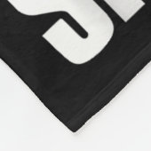 Help me praten en ik kan niet zwijgen fleece deken (Hoek)