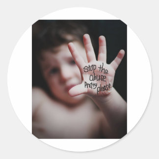 help me ronde sticker