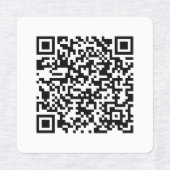 Help Me Vind Mijn Weg Naar Huis Aangepaste QR-code Labels (Design 2)