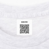 Help Me Vind Mijn Weg Naar Huis Aangepaste QR-code Labels (Aangebracht)