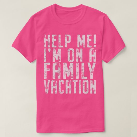 Help mij bij een familierestuin met een reiswieg v t-shirt (Design voorkant)