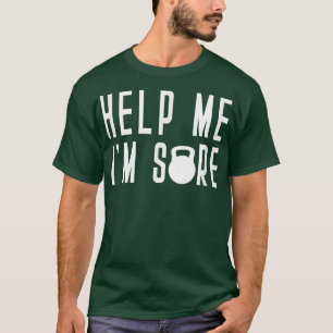 Help mij bij mijn zere keel in de bundel van de kl t-shirt