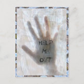 Help mij  Briefkaart uit (Voorkant)