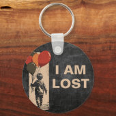 Help mij thuis te komen – Aangepaste medische en v Sleutelhanger (Voorkant)