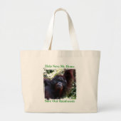 Help mijn huis te redden, bespaar onze R... Grote Tote Bag (Voorkant)