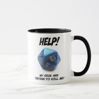 Help! Mijn lul probeert me te doden! Mok