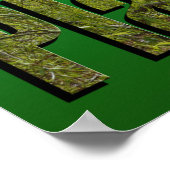 Help Moeder Natuur Plant A Boom Logo, Poster (Hoek)