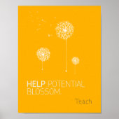 Help mogelijk bloesem-Poster Poster (Voorkant)