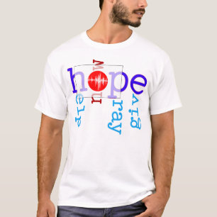 Help/nu/Pray/Geef Japan T-shirt