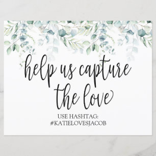 Help ons de liefde te vangen - Eucalyptus Wedding