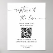 Help ons het liefdesteken vast te leggen, minimali poster (Voorkant)