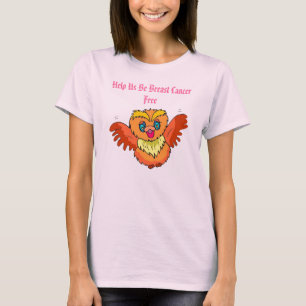 Help ons om borstkanker gratis te maken t-shirt