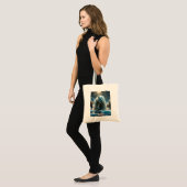 Help ons - Polar Beren op dun ijs Tote Bag (Voorkant (model))