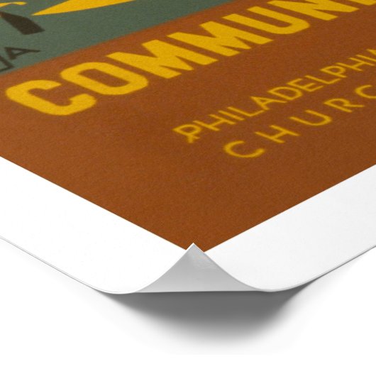 Help ons uw overtollige voedsel te behouden - WPA Poster (Hoek)