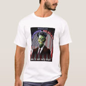 Help ons Zombie Reagan! T-shirt (Voorkant)