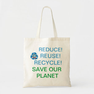 Help onze planeet te redden! tote bag