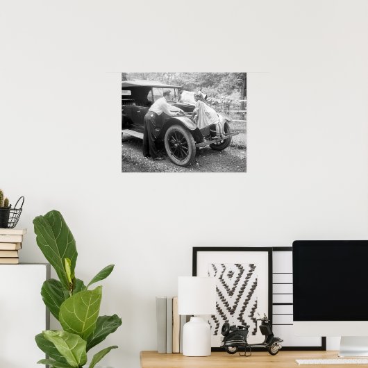 Help papa, 1923.  foto poster (Thuiskantoor)