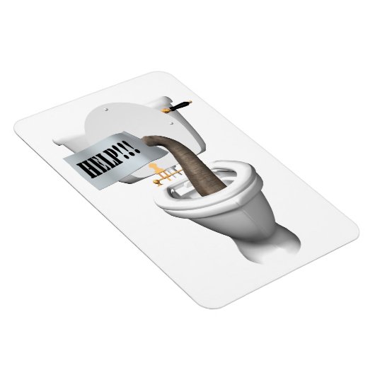 Help! Stuck in Toilet Magneet (Rechterzijde)