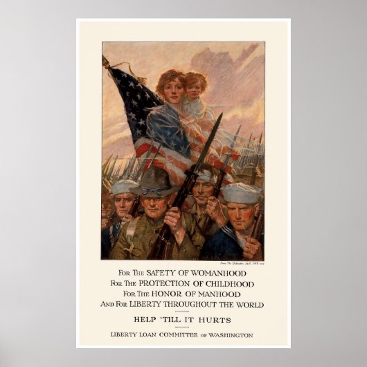 Help tot het uur is poster (Voorkant)