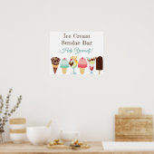 Help uzelf bij het Poster voor ononderbroken borde (Keuken)