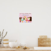 Help uzelf bij het Poster voor ononderbroken borde (Keuken)