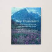 Help van boven de jig SawPuzzle Legpuzzel (Verticaal)