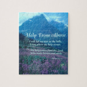 Help van boven de jig SawPuzzle Legpuzzel