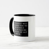 Help van een narcist? Geen Bedankt! Mok (Voorkant links)