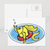 Help vis briefkaart (Voorkant / Achterkant)