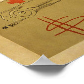 HELP voor het lezen van rode-kruisveldzusters Post Poster (Hoek)