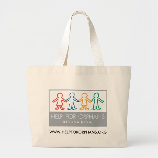 Help voor orphans-Canvas tas (Voorkant)